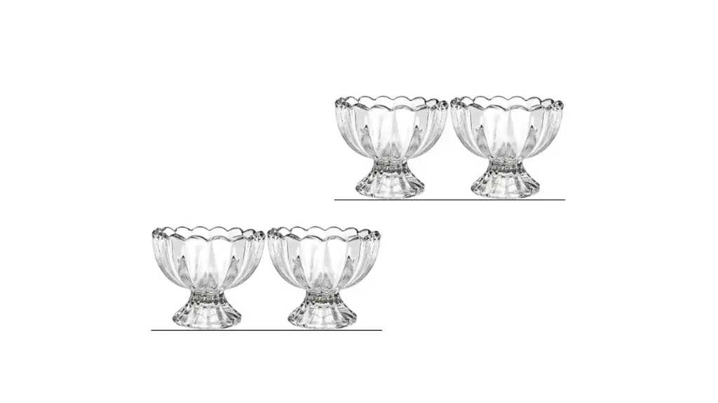 Hash Shoppe Ice Cream Bowl 120 Ml (Pack of 4)