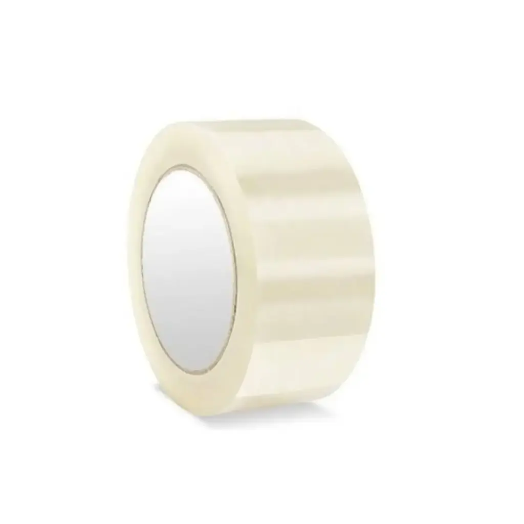 Hash Shoppe Durable Self-Adhesive BOPP Packaging Clear Tape (3 Inch * 110 Mtrs)