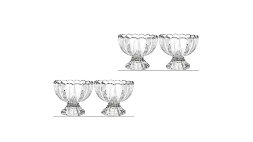 Hash Shoppe Ice Cream Bowl 120 Ml (Pack of 4)
